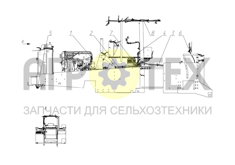 Чертеж Электрооборудование (3000.37.00.000)